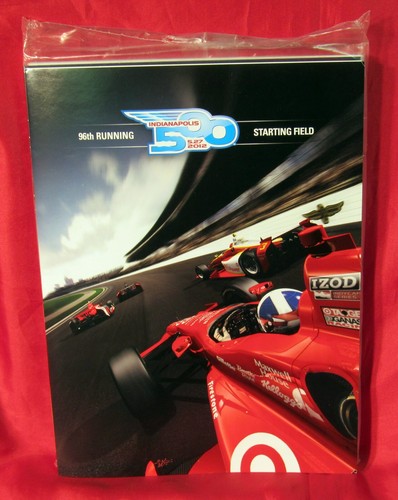 2012 Indianapolis 96th 500 with SEALED 100th Yearbook and Lineup Sheet - Picture 3 of 5