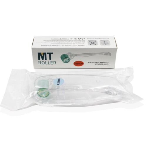 Gesichtsbehandlung 192 Pins Mikronadeln Titan Derma Roller 0,2-2 mm Falten Akne Narbenpflege - Bild 10 von 14
