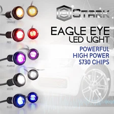 Eagle Eye 18mm 5730SMD High Power LED Fog Light DRL Backup Signal Bulbs PCS