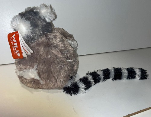 Wild Republic Ring Tailed Lemur 17” Plush Stuffed Animal NEW with tag - Picture 3 of 4