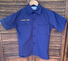 NOS BOY SCOUTS OF AMERICA Cub Scout Uniform SHIRT Official BSA Scouting Youth M
