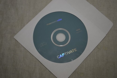 Macromedia Captivate Win Products w/ Serial Number - Picture 1 of 4