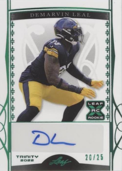 2022 Leaf Trinity DeMarvin Leal #BA-DL2 - 1 of 2