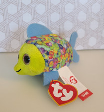 TY McDonalds Teenie Beanie Baby Sami - 2019 Rare Soft Plush Goldfish / Fish Toy
