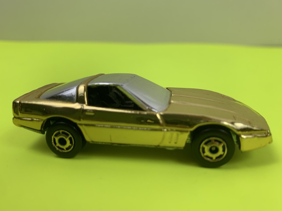 Vintage 1982 Hot Wheels Gold Chevy Corvette Car C4 Diecast Vintage 1982 Hot Wheels Gold Chevy Corvette Car C4 Diecast