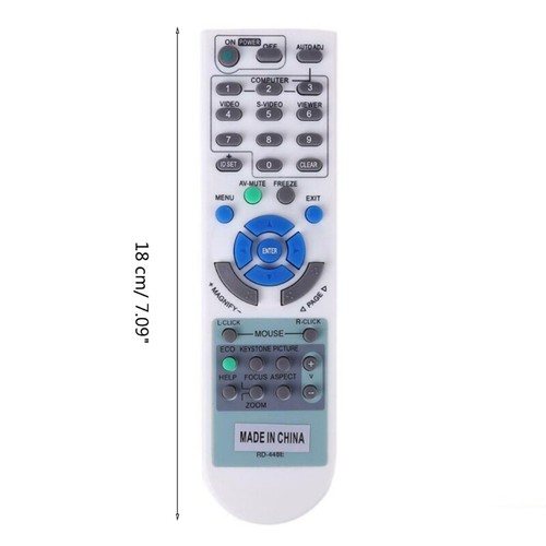 Remote Control Replacement for NEC Projector RD-448E V260X+ V300X+ V260 Remote - Picture 8 of 8