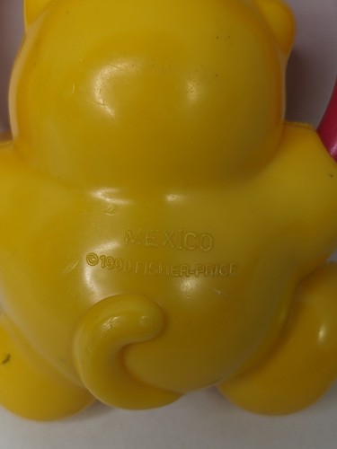 Illco Disney Donald Duck Rattle Baby Toy Whistle 3 Inch 1986 Fisher Price Cat - Picture 4 of 14