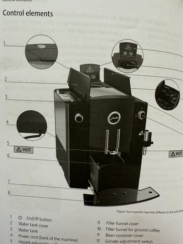 Jura Impressa C60 Super Kaffeevollautomat Espresso Cappuccino Kaffeemaschine  - Bild 8 von 17