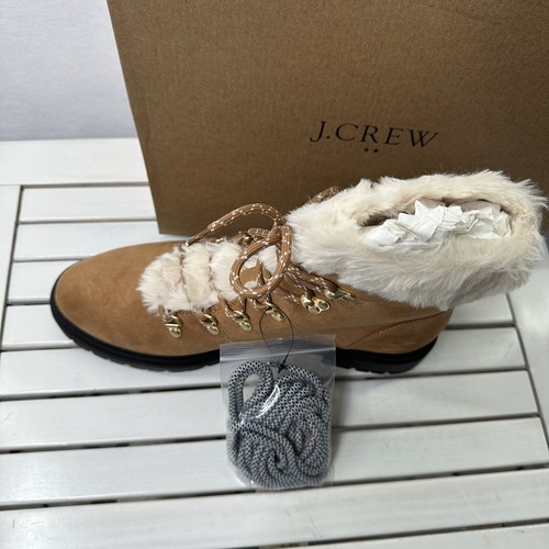 Botas de Senderismo de Invierno J Crew Piel Sintética Talla 11 Marrón Castaño - Imagen 4 de 11