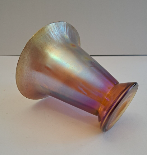 WMF Myra Art Deco Kristal Glass Vase 1930's, very great condition, RARE FIND - Picture 6 of 7