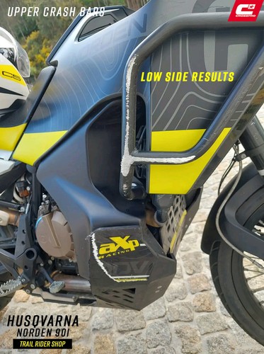 HUSQVARNA NORDEN 901 CRASH BARS PROTECTION - UPPER SET - CROSSPRO - WHITE - Bild 12 von 15