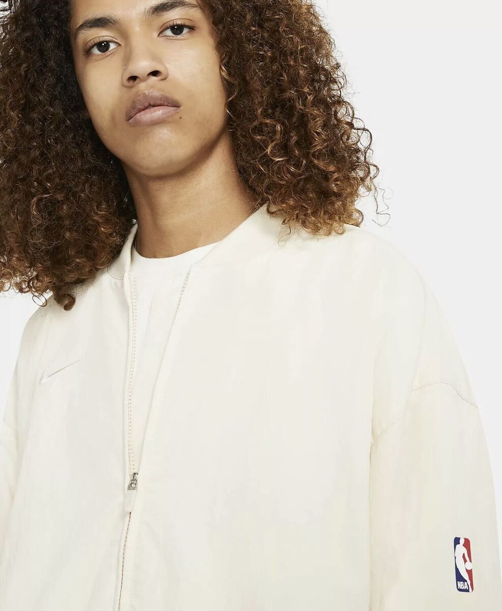FEAR OF GOD x Nike NBA Basketball Jacket Light Cream sz XL FEAR OF GOD x Nike NBA Basketball Jacket Light Cream sz XL