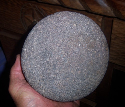 Roller Stone Discoidal 5 1/2" Durchmesser Kiefer Cienega New Mexico