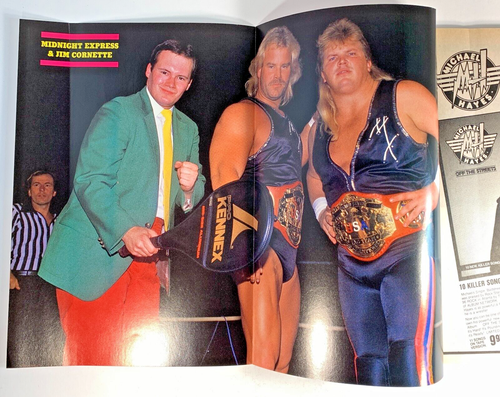 WRESTLING ALL STARS 2/88 Butch Reed STING Rock n Roll Express RIC FLAIR Dusty - Imagen 2 de 8