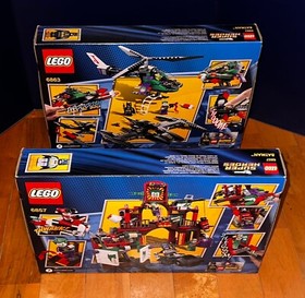2 NEW Sets-Lego 6863 Batwing Battle Over Gotham City 6857 Dynamic Duo Funhouse J