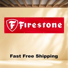 FIRESTONE 2'X8' BANNER FLAG BRIDGESTONE