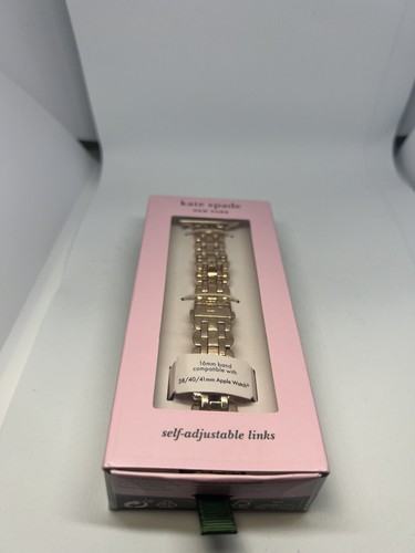 NEW Kate Spade Apple Watch Strap Band Gold Tone Scallop Link Band 38/40/41mm - Picture 7 of 10