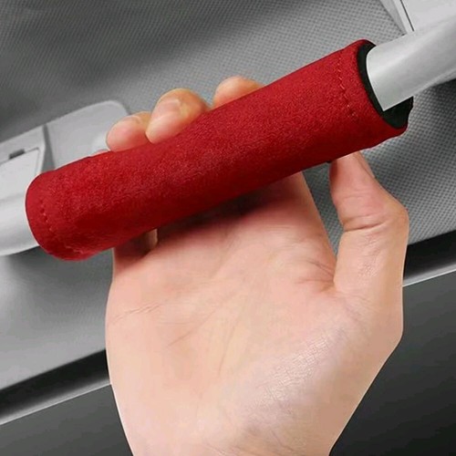 Cubierta de manija de puerta de coche barandilla de techo felpa reposabrazos protector de manija de coche universal - Imagen 13 de 17