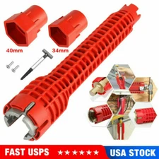 8 in 1 Faucet Sink Installer Multi Tool Pipe Wrench Plumbing for Kitchen Bathroo