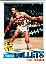 1977-78 Topps Basketball #55 Phil Chenier- Washington Bullets - Free Shipping