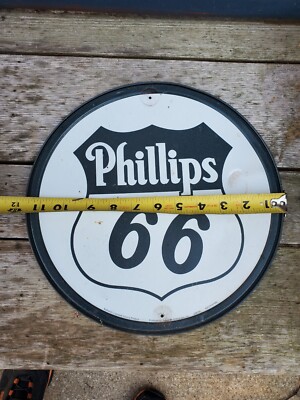 80年代　Phillips66 USA ガソリン　ライトアップ　看板　ガレージ Phillips 66 Lighted Sign: Collectible Vintage Gas Station