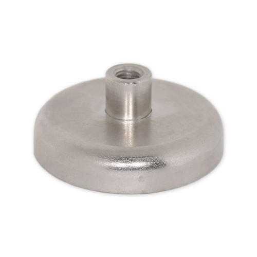 10X Neodymium Female Threaded Pot Magnet 25mm diameter, M5 thread | LIGHT - Bild 3 von 3