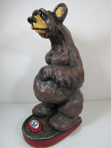 "BEARY SCHWANGER" Figur von Rick Rowley The Lost Woodsman Studio Resin BÄR NEU - Bild 2 von 9