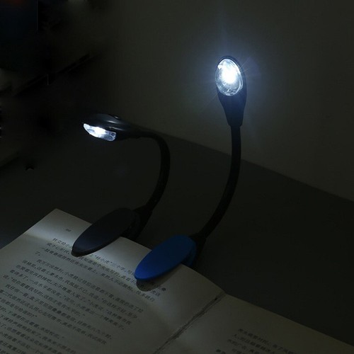 Mini LED Book Light Adjustable Clip Night Light Eye Protection Reading Lamp Desk - Picture 4 of 20