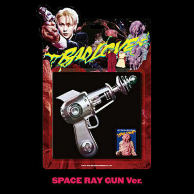 SHINEE KEY [BAD LOVE] 1st Mini Album SPACE RAY GUN VER CD+Photo Book+Card SEALED