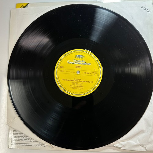 Romanian Folk Dances LP Record Vinyl Orpheus Chamber Bartok||Janacek DG 415 668 - Imagen 4 de 5