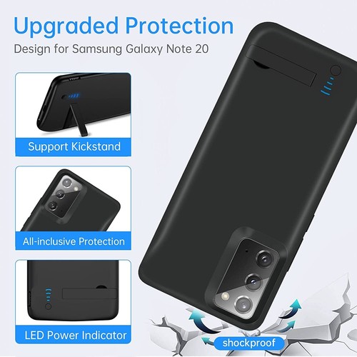 Étui chargeur de batterie pour Samsung Galaxy Note 20 Ultra 5G/Note 20 housse de charge - Photo 3 sur 15