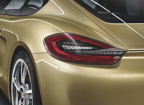 RH For Porsche Boxster 981 Cayman 981 Boxster RED TINTED LED Tail Light 2012-16 - Picture 9 of 13