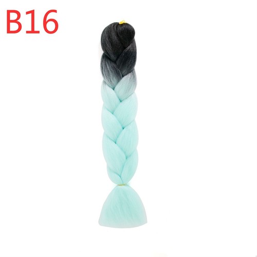 Jumbo Braiding Hair 60cm Hair Extensions Kanekalon Braid Synthetic Crochet Fiber - Picture 51 of 107