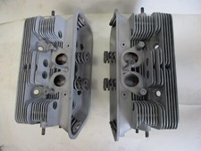 Used Pair Of Original Porsche 356 Cylinder Heads Valves Springs Etc