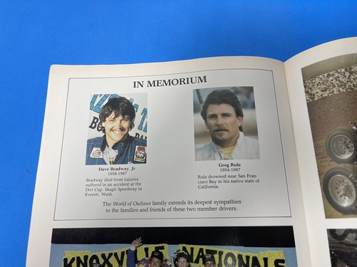 1978 88 World of Outlaws Racing 10 Jahre Gedenkjahrbuch Sprintauto 72 Seiten - Bild 12 von 16