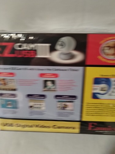 Ezonics EZ Web Cam III Model EZ-306 3 in 1 PC Camera Radio Shack Vintage - Picture 7 of 12