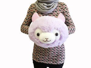 stuffed llama head