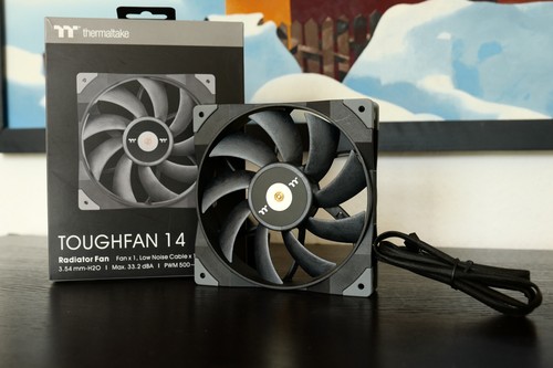 Thermaltake Toughfan High Static Pressure Case/Radiator Fans 120mm 140mm - Afbeelding 4 van 4