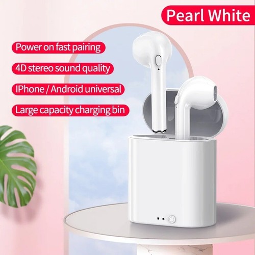 Wireless Earbuds 40dB Noise Cancelling Bluetooth 5.2 TWS Headphones 6 Mic ENC HD - Picture 2 of 12