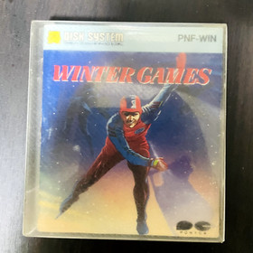 Winter Games Nintendo Famicom Disk System Ponyca 1985 Japanese Version Sports