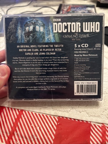 SEALED BBC DR WHO 12TH DOCTOR Audiobook THE CRAWLING TERROR 5CD - Picture 2 of 6