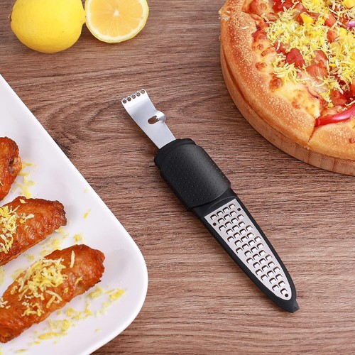 Deiss PRO Citrus Zester & Cheese Grater � Parmesan Cheese Lemon, Ginger, Gar - Picture 3 of 7