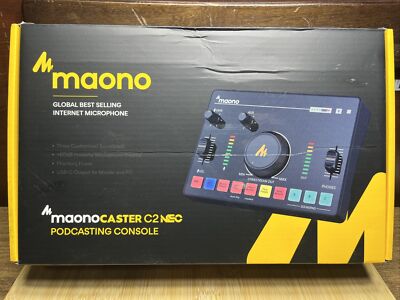 Streaming Audio Mixer, Audio Interface with Pro-preamp, Bluetooth MAONO C2 NSC