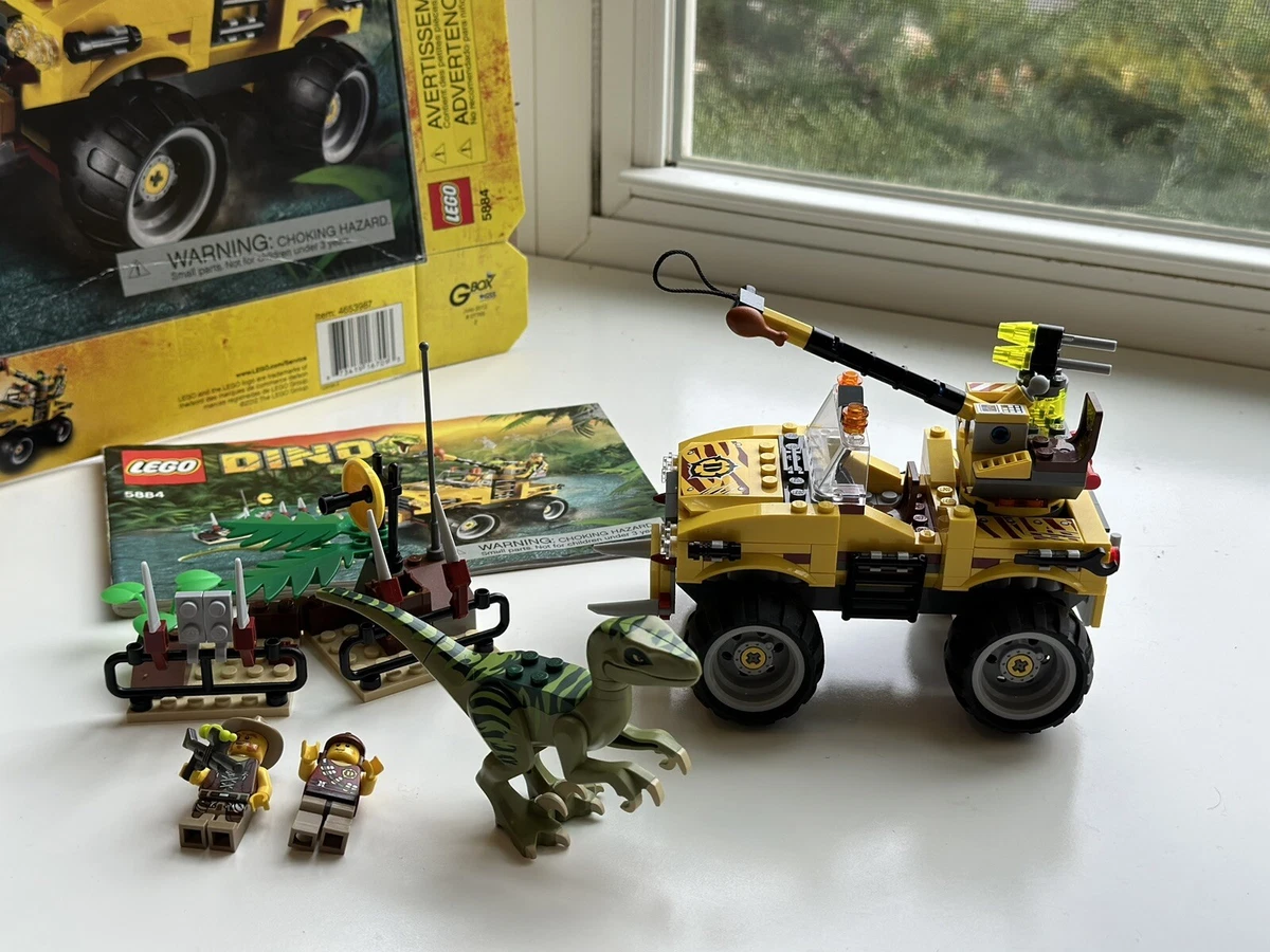 LEGO Dino Raptor Chase 5884 Complete 673419167550 eBay