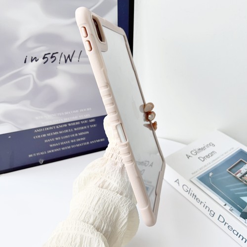 For iPad 7th 8th 9th 10th 11th Generation A16 Shockproof Acrylic Clear Back Case - Picture 9 of 21