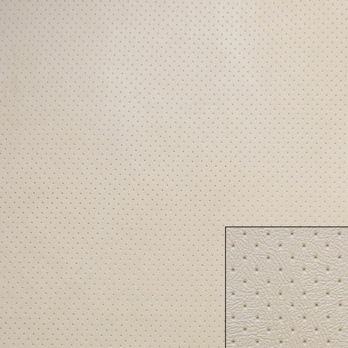 Boat 1/8 Foam Back Vinyl | Perforated Gray Beige 54 Inch (YD) - Picture 2 of 3