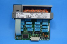 ALLEN BRADLEY 1746-OW16, FAC 7M, SLC 500 OUTPUT MODULE, SER. C, USED, EXCELLENT