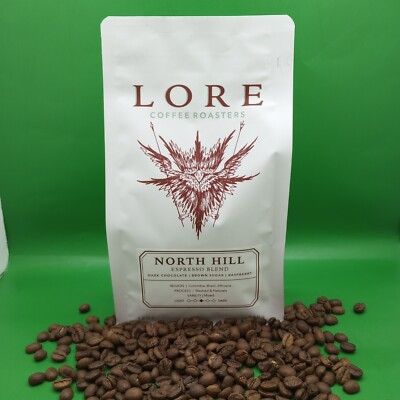 *New* LORE ~American Roasted Specialty Coffee Beans~ ''North Hill'' Espresso Blend
