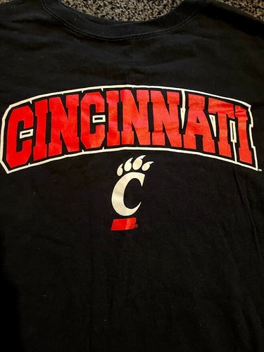 Cincinnati Bearcats Men’s Black T-Shirt - Pro Edge - Large - Picture 2 of 8
