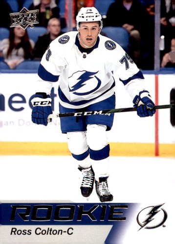 2021-22 Upper Deck NHL Star Rookies #10 Ross Colton - Picture 1 of 2